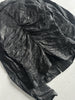 PLEIN SUD - 1990s RUCHED FRONT AND BACK METALLIC BLAZER