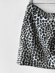 VERSUS BY GIANNI VERSACE - F/W 1994 LEOPARD PRINT FAUX FUR MINI SKIRT