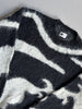 ISSEY MIYAKE - 1980s CREW NECK FUZZY WOOL OVERSIZED JUMPER