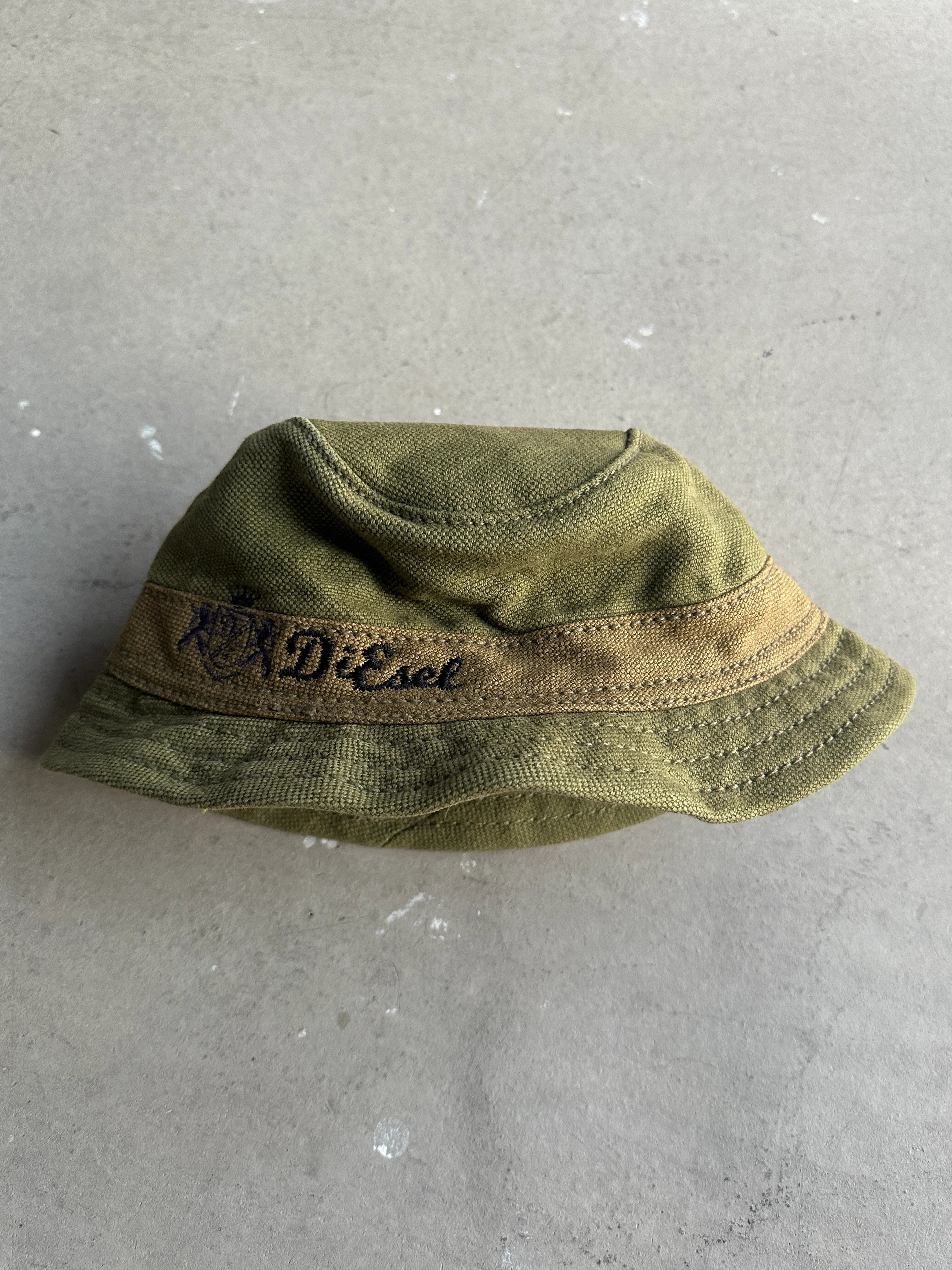 DIESEL - 2000s JUTE BUCKET HAT