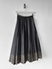 HIROKO KOSHINO - late 1990s PLEATED MAXI SKIRT
