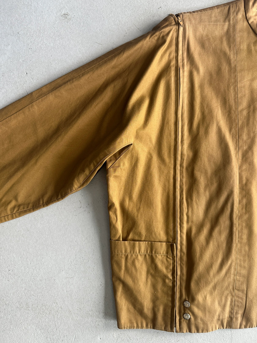 JACQUES ESTEREL - 1970s 2 in 1 ZIPPABLE VEST JACKET