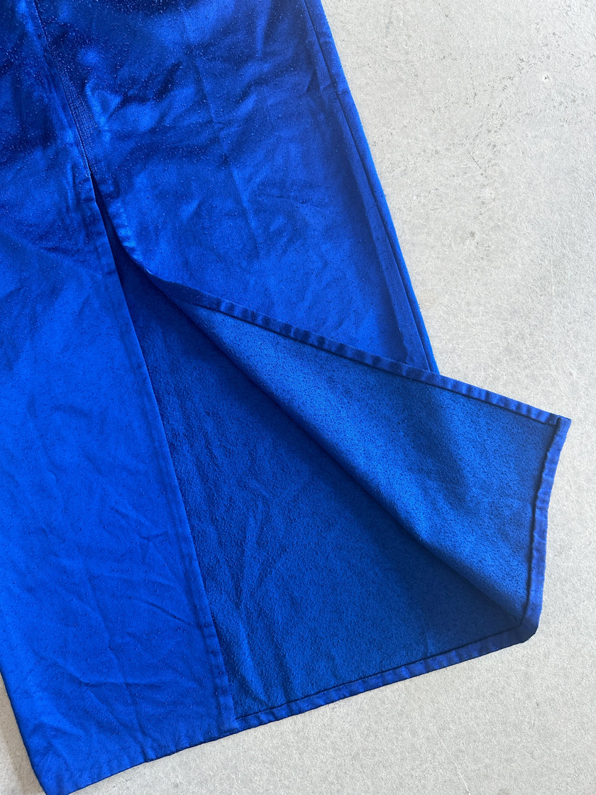 RAF SIMONS -  S/S 2021 BRUSHED MAXI SKIRT WITH BACK VENT