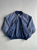ISSEY MIYAKE HAI - 1980s ALL OVER EMBROIDERED LOGO  BOMBER JACKET