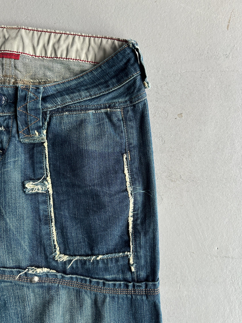 MARITHÉ + FRANÇOIS GIRBAUD - F/W 2004 LOW WAIST CARGO JEANS