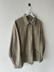 ARMANI JEANS - early 1990s ZIPPED CANAPA SHIRT