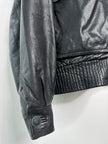 ISTANTE by GIANNI VERSACE - early 1990s LEATHER BOMBER JACKET