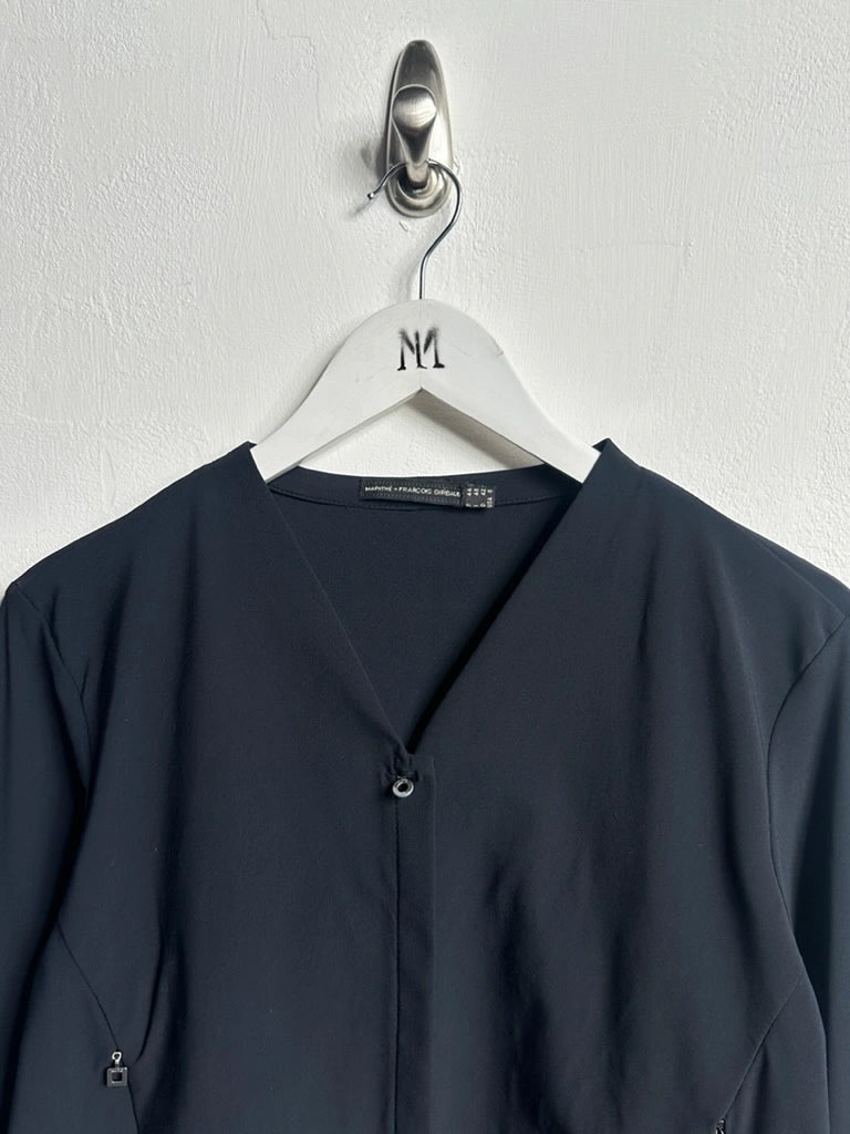 MARITHÉ + FRANÇOIS GIRBAUD - S/S 2001 CROP FIT ZIPPED JACKET