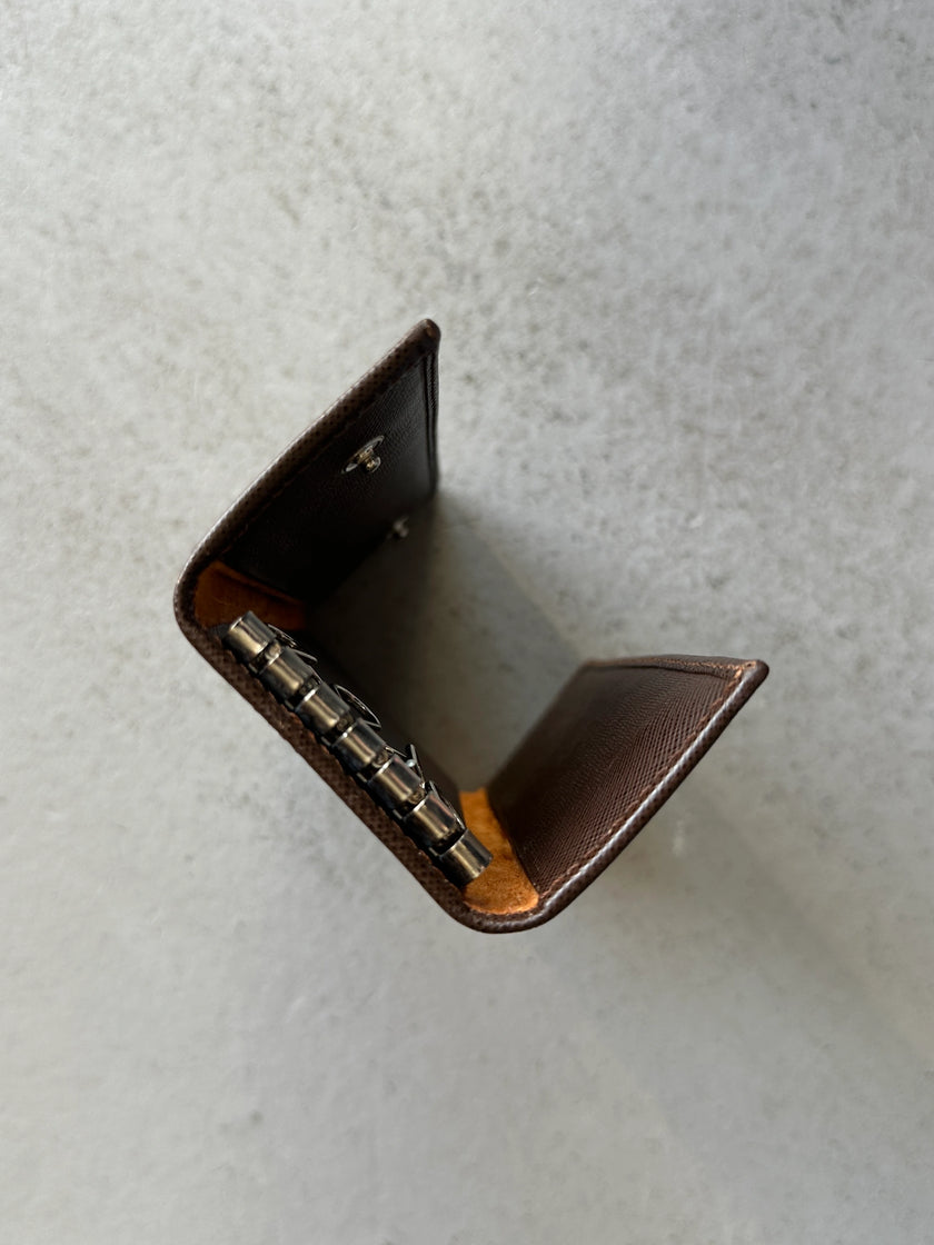 GIORGIO ARMANI - 1990s LEATHER KEY HOLDER