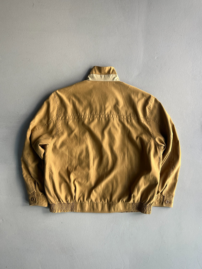 PAUL SMITH - 1990s FUNNEL NECK LIGHT BOMBER JACKET