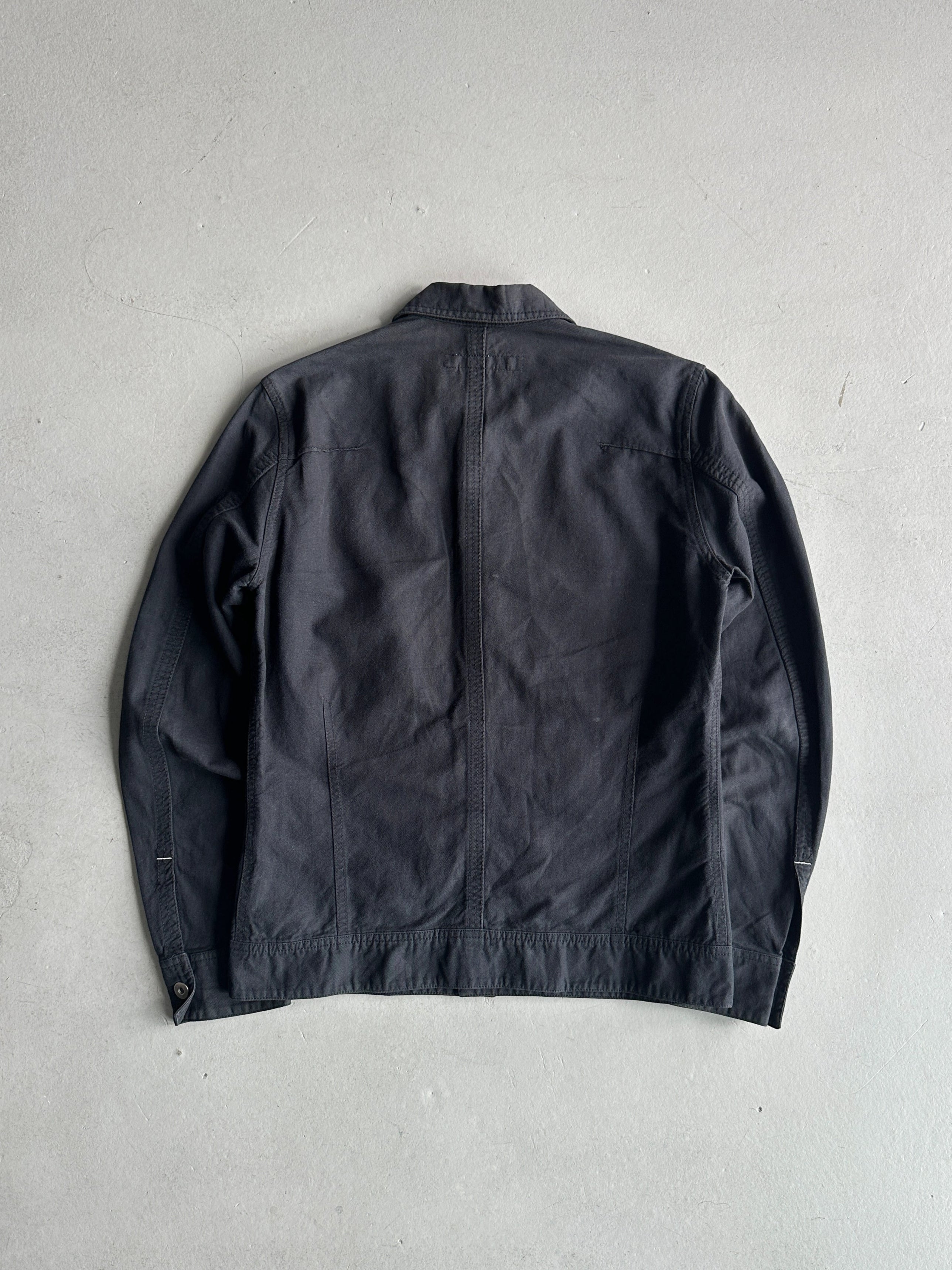 KATHARINE HAMNETT - 1990s STRAIGHT FIT JACKET WITH ZIP POCKET