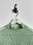 ISSEY MIYAKE PERMANENTE - S/S 1989 SHORT SLEEVE CRINKLED TOP