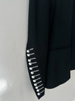 GAETANO NAVARRA - 1990s TAILORED BLAZER WITH PEARL BUTTONS