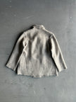 PLANTATION ISSEY MIYAKE - 1980s OVERSIZED ASYMMETRICAL WOOL CARDIGAN