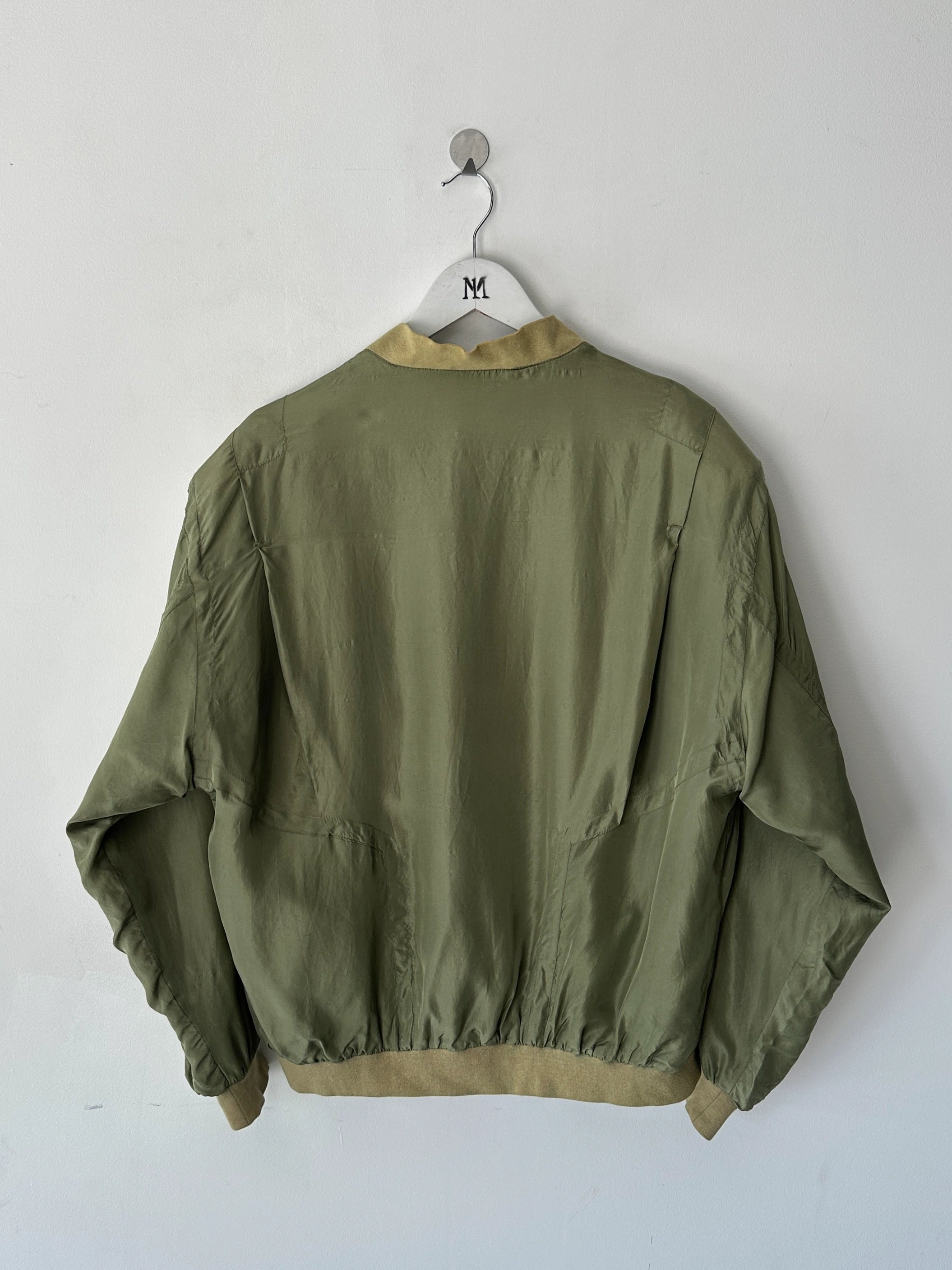 PIERRE CARDIN - 1990s SILK BOMBER JACKET