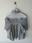 YOHJI YAMAMOTO Y'S - late 2000s DOUBLE LAYER SHORT SLEEVE SHIRT