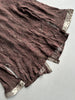 2000s LACE SHIRT WITH SNAKESKIN DETAILS