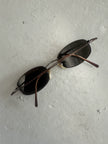 GIORGIO ARMANI -  1990s RIMLESS OVAL SUNGLASSES