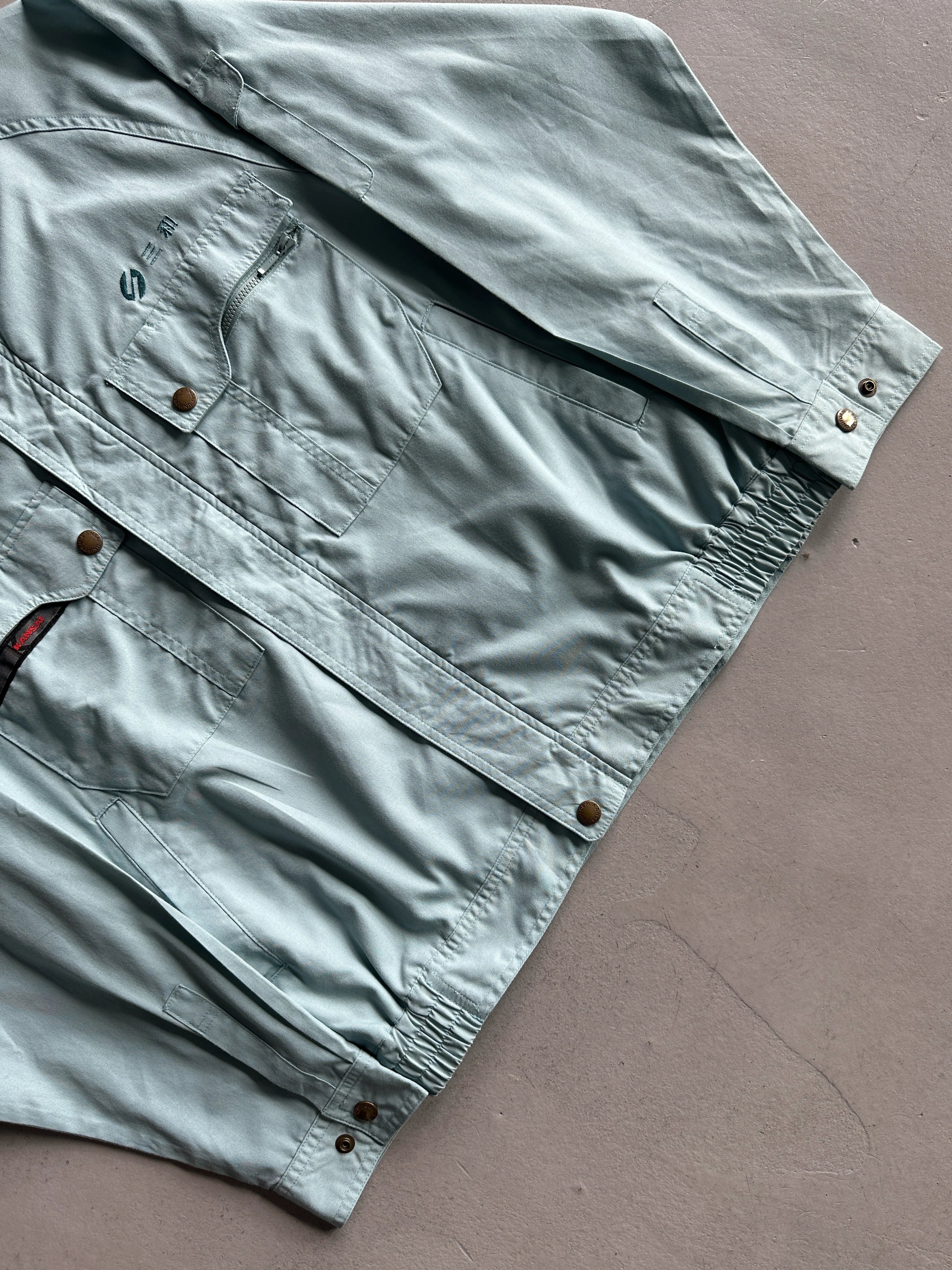 KANSAI YAMAMOTO UNIFORM - 1990s UTILITY BOMBER JACKET