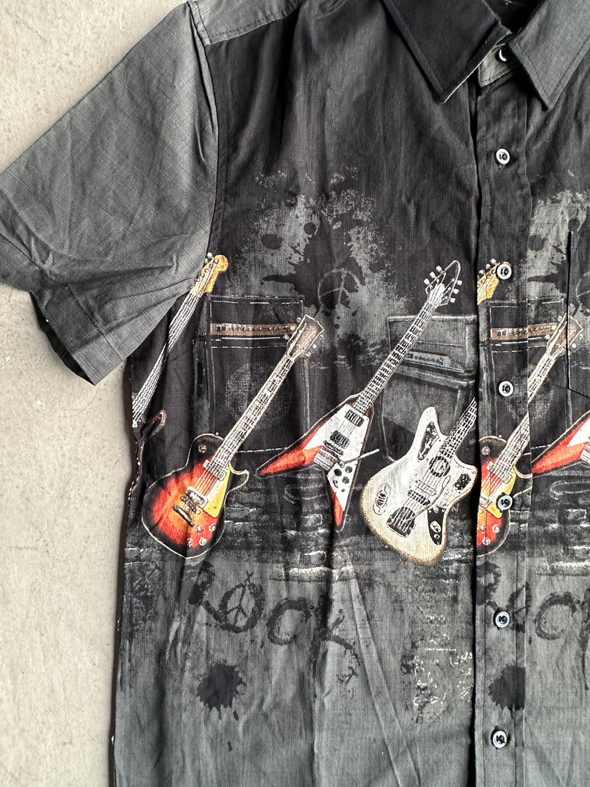 1990s HALF SLEEVE PRINTED SHIRT