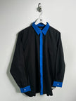 COMME DES GARÇONS - S/S 2001 LONG SLEEVE SHIRT WITH CONTRASTING FRONT PLACKET AND COLLAR