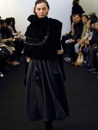 COMME DES GARÇONS TAO - F/W 2006 DOUBLE ZIP MAXI SKIRT