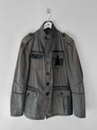 BIKKEMBERGS - S/S 2008 JACKET WITH LEATHER PANELS