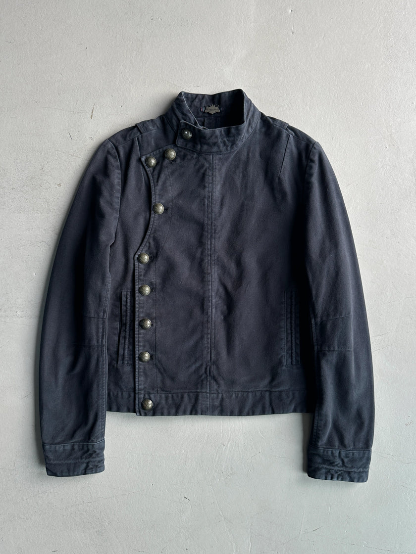 CHRISTIAN LACROIX - early 2000s CROP FIT MILITARY JACKET