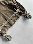 1990s CROP FIT BELTED SUEDE JACKET