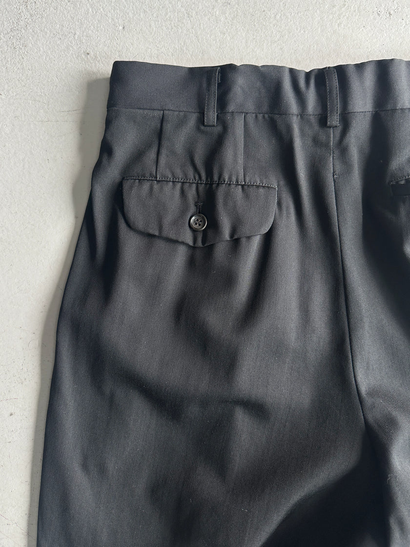 COMME DES GARÇONS - A/W 1998 FRONT PLEATS TAILORED TROUSERS