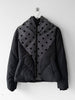 ANTONIO MARRAS - early 2000s PADDED JACKET WITH FLOCKED DOT DETAILING
