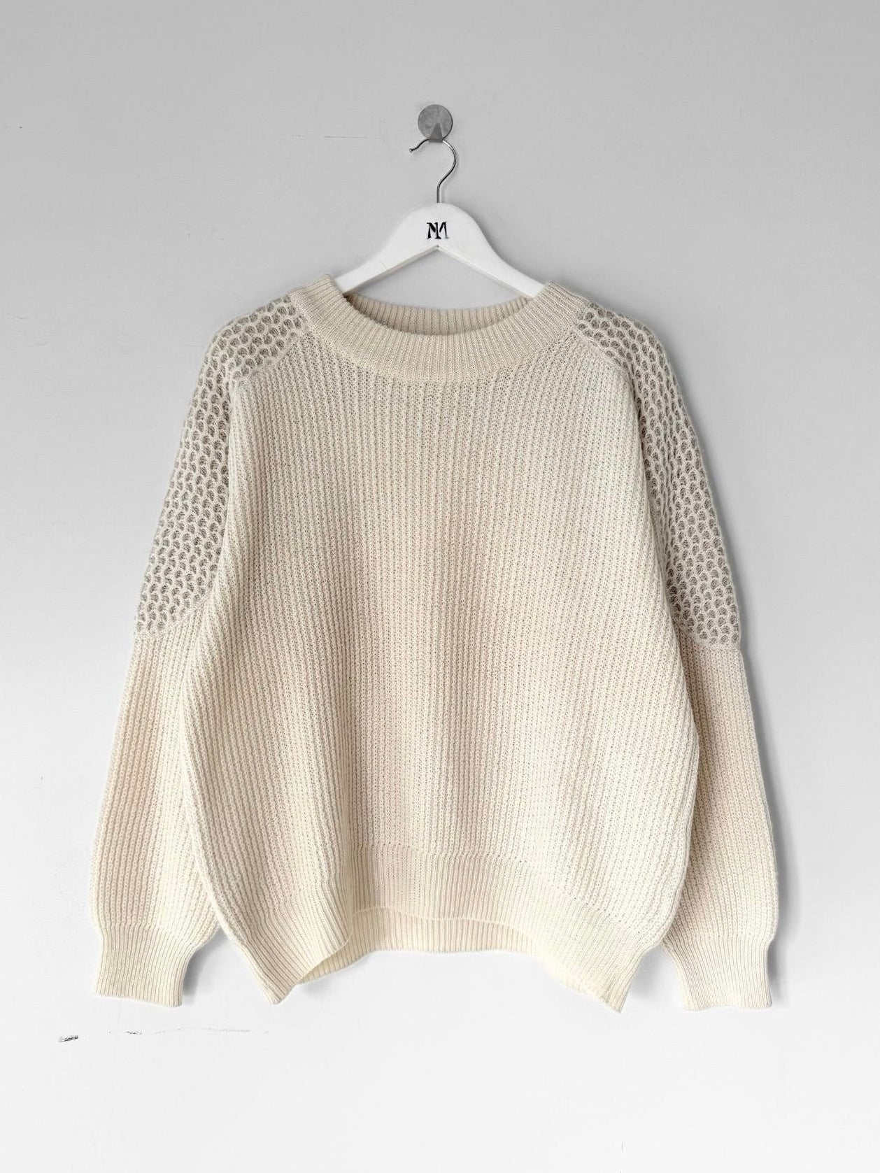 ITALIAN LABEL 1980s BOXY FIT KNIT JUMPER