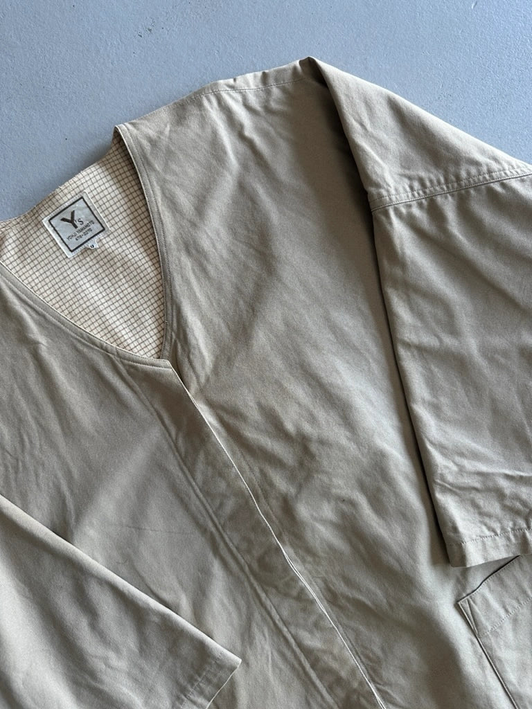 YOHJI YAMAMOTO Y'S - 1970s REVERSIBLE BUTTONED TUNIC