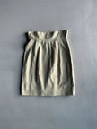 EMPORIO ARMANI -  1980s HIGH WAIST FRONT PLEATS MINI SKIRT