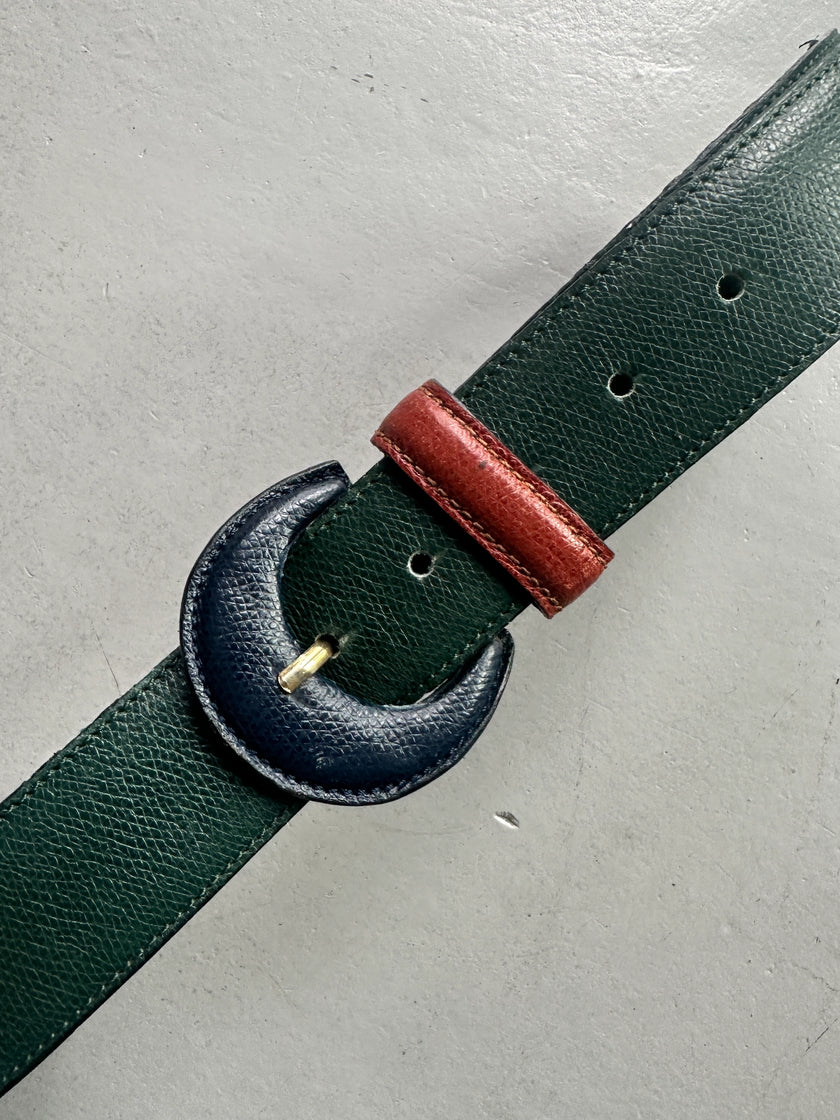 ETRO - 1990s MULTICOLOUR LEATHER BELT