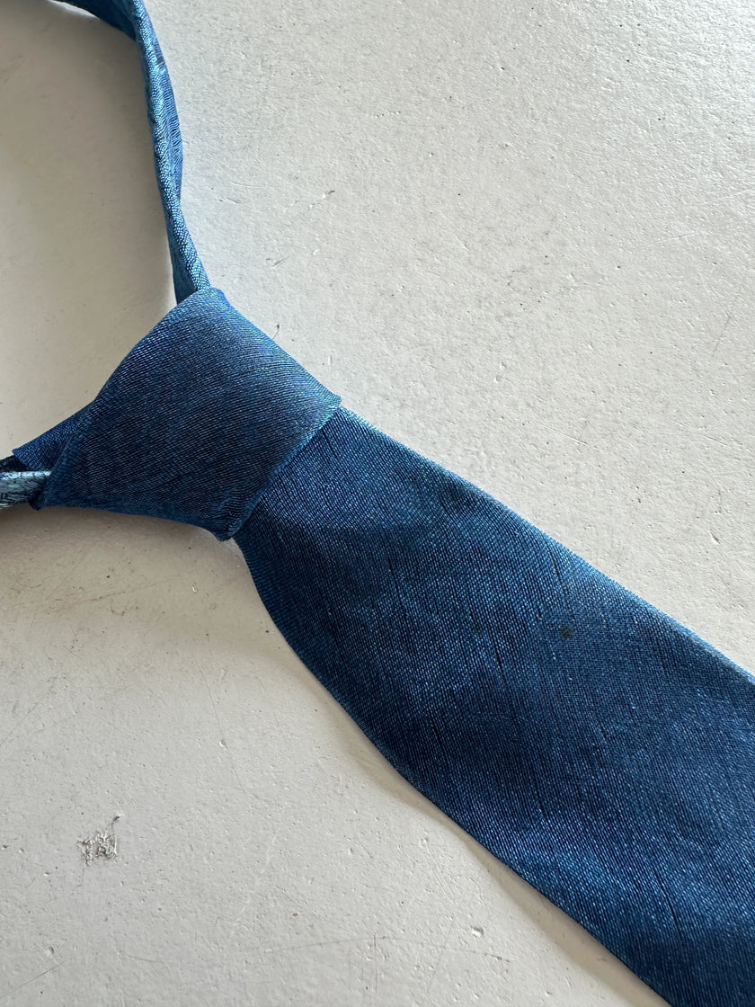 JEAN PAUL GAULTIER - 1990s SILK ORGANZA TIE