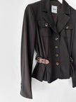 MOSCHINO - early 2000s BLAZER WITH BELTED WAIST