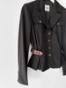 MOSCHINO - early 2000s BLAZER WITH BELTED WAIST