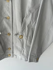ISSEY MIYAKE - 1980s TEXTURED COTTON BOMBER JACKET