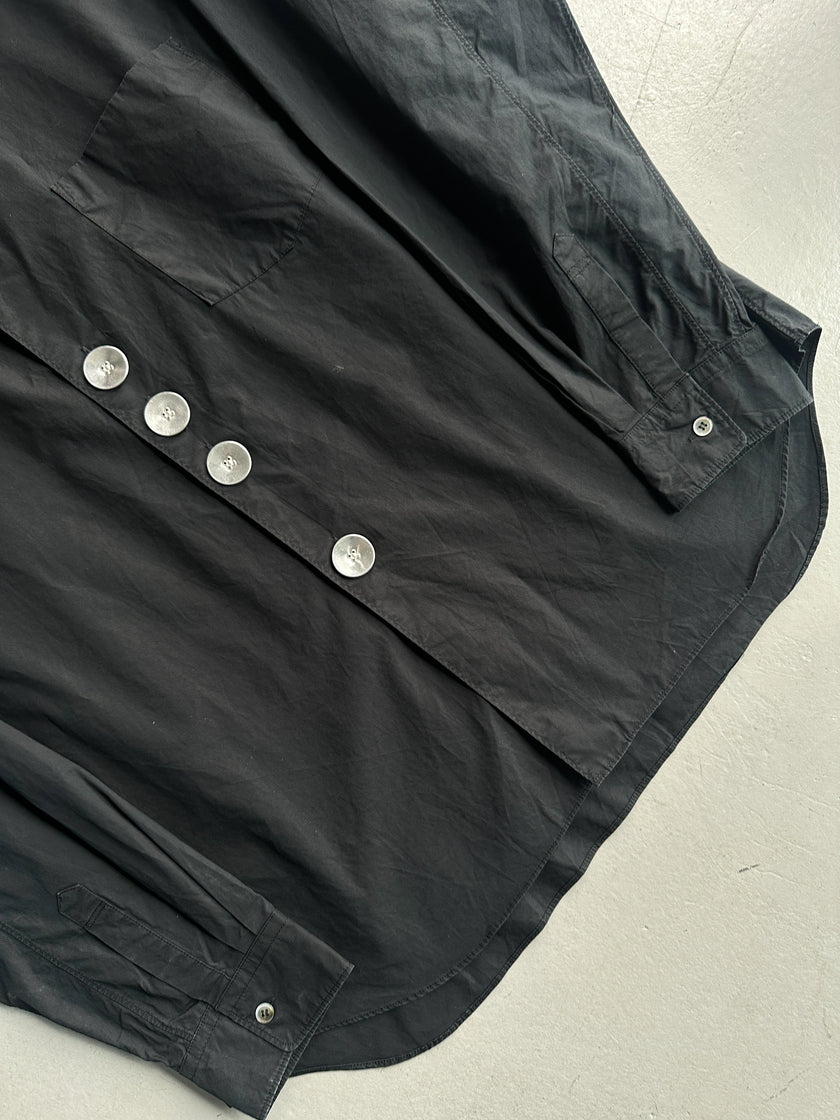 COMME DES GARÇONS HOMME PLUS - S/S 2021 OVERSIZED BUTTON LONG SLEEVE SHIRT