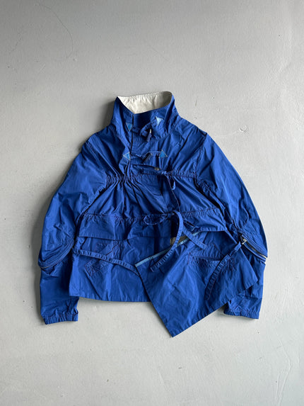 MARITHÉ + FRANÇOIS GIRBAUD - S/S 2013 FUNNEL NECK LAYERED LIGHT JACKET