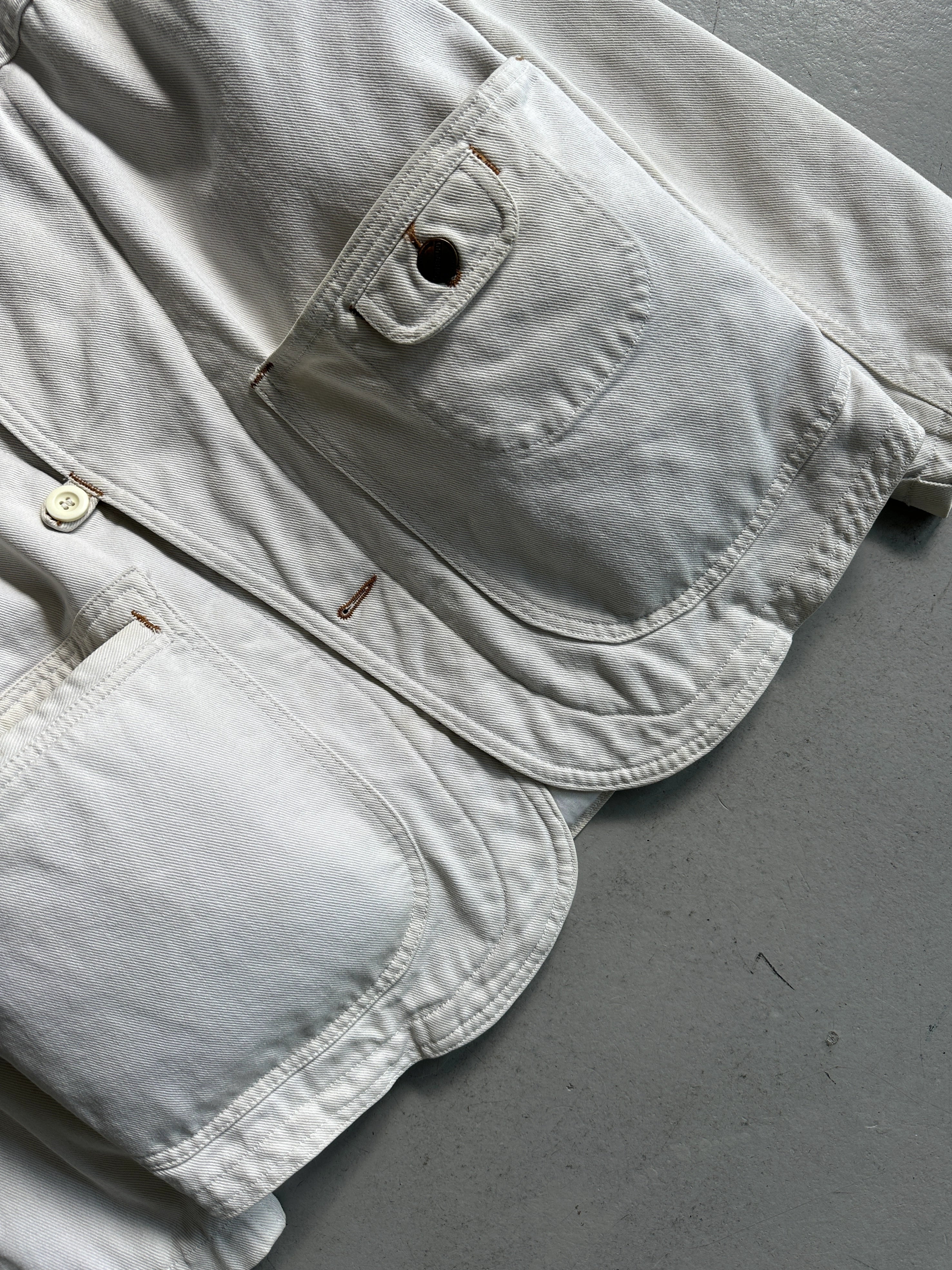 MARITHÉ + FRANÇOIS GIRBAUD - 1980s BOXY FIT DENIM BOMBER JACKET