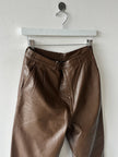 1980s BALLOON FIT LEATHER TROUSERS