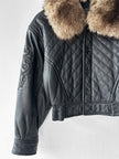 KANSAI YAMAMOTO - 1990s BOXY FIT JACKET WITH DETACHABLE FUR COLLAR