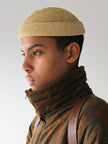 EMPORIO ARMANI 1980s  STRAW BEANIE HAT