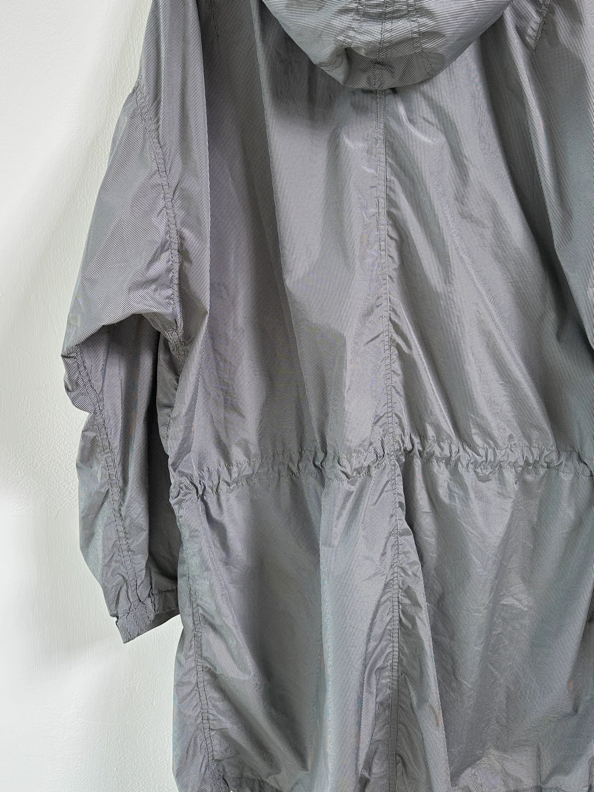 EMPORIO ARMANI - late 1990s MICRO CHECK HOODED PARKA