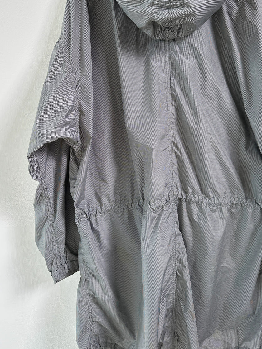 EMPORIO ARMANI - late 1990s MICRO CHECK HOODED PARKA