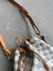 LOUIS VUITTON - 1998 NOÉ DAMIER AZUR COATED CANVAS BUCKET BAG