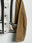 DIESEL - early 2000s CROP FIT JACKET WITH CONTRASTING STITCHING DETAILS