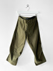 YOHJI YAMAMOTO Y'S - late 1990s CURVED LEG CAPRI TROUSERS